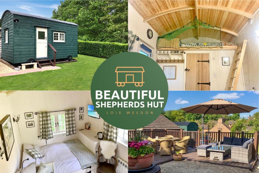 Beautiful Shepherd'S Hut - Lois Weedon Weston  Buitenkant foto